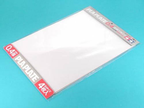 [70127] CLEAR PLA-PLATE 0.4mm B4 SIZE