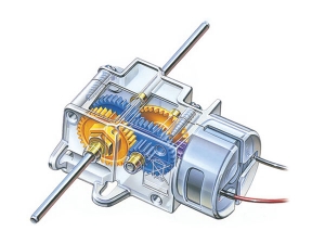 [70203] LC MOTOR GEARBOX (3-SPEED)