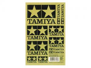 [67260] Tamiya Logo Stickers Gold