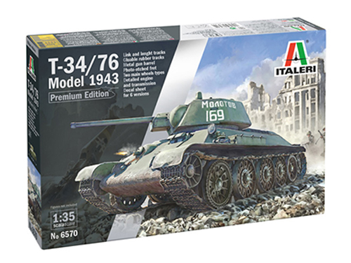 [IT6570S] ITALERI 1:35 T-34/76 Model 1943